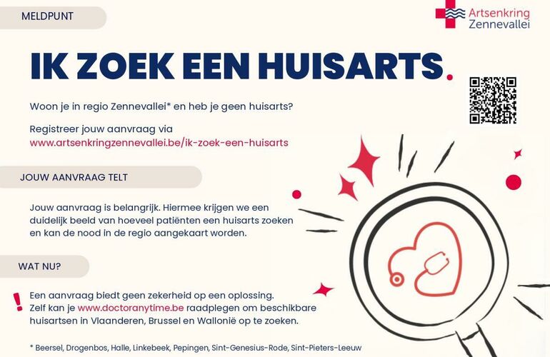 Ik zoek een huisarts!